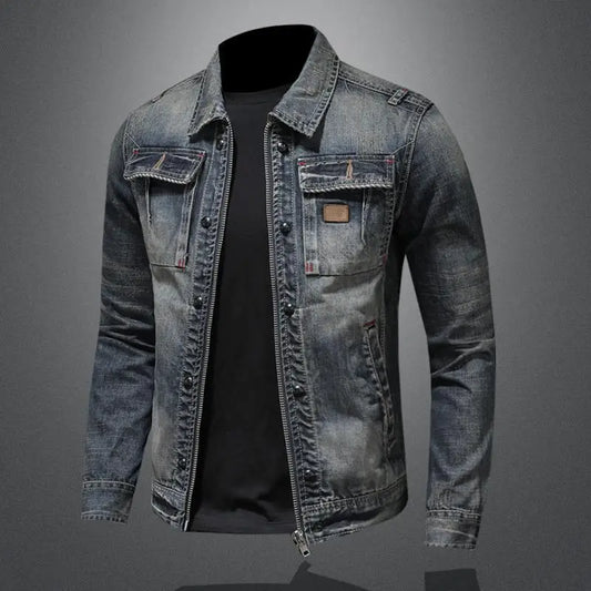 Men's Retro Jacket with Vintage Style