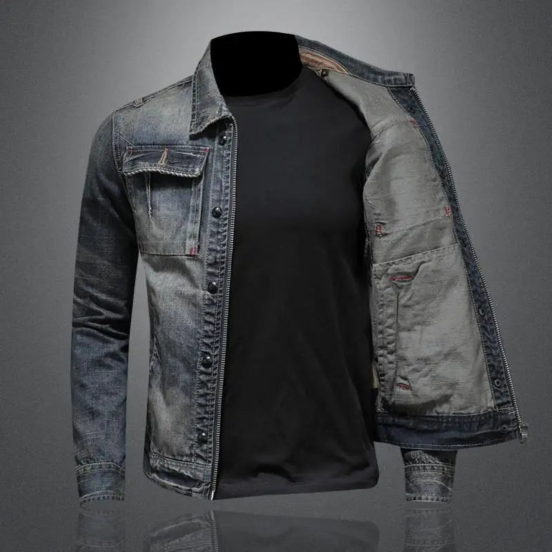 Men's Retro Jacket with Vintage Style