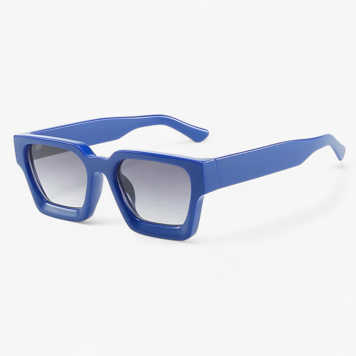Men's Retro Square Sunglasses - UV400 Protection