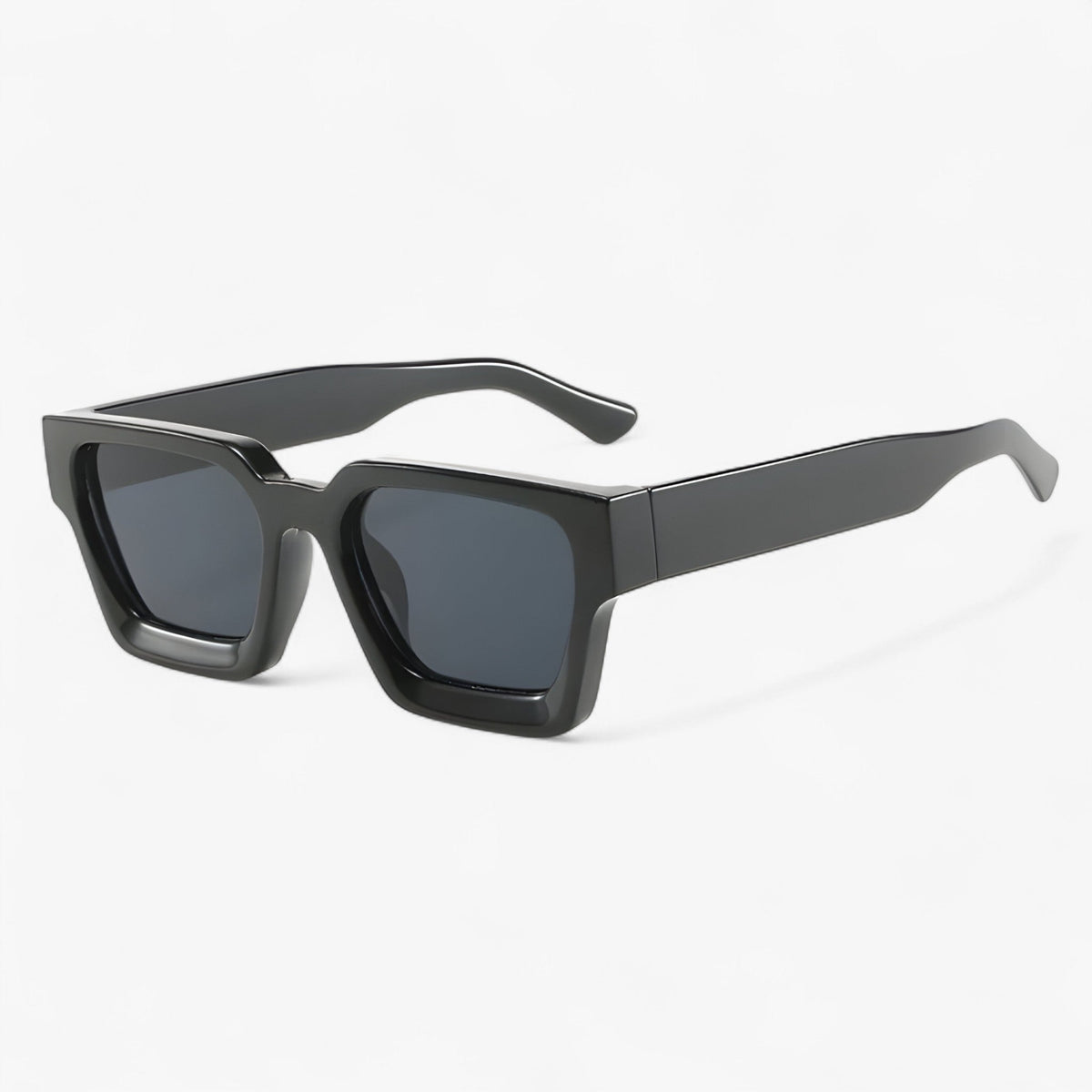 Men's Retro Square Sunglasses - UV400 Protection