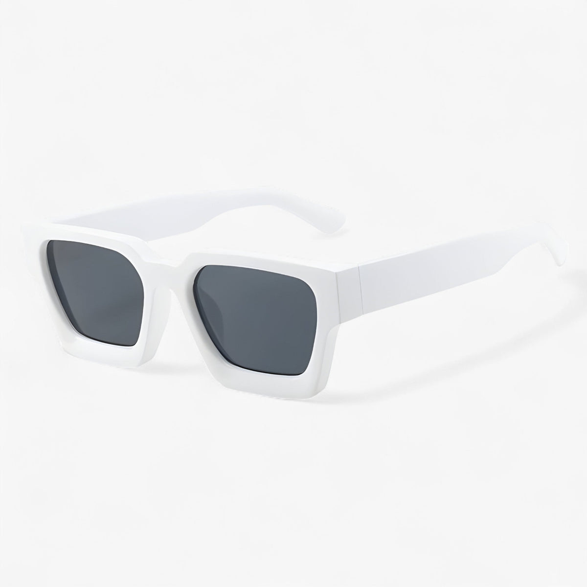 Men's Retro Square Sunglasses - UV400 Protection