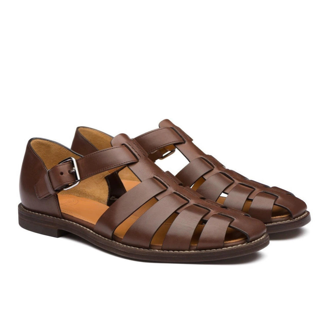 Men's Sandals with Heel