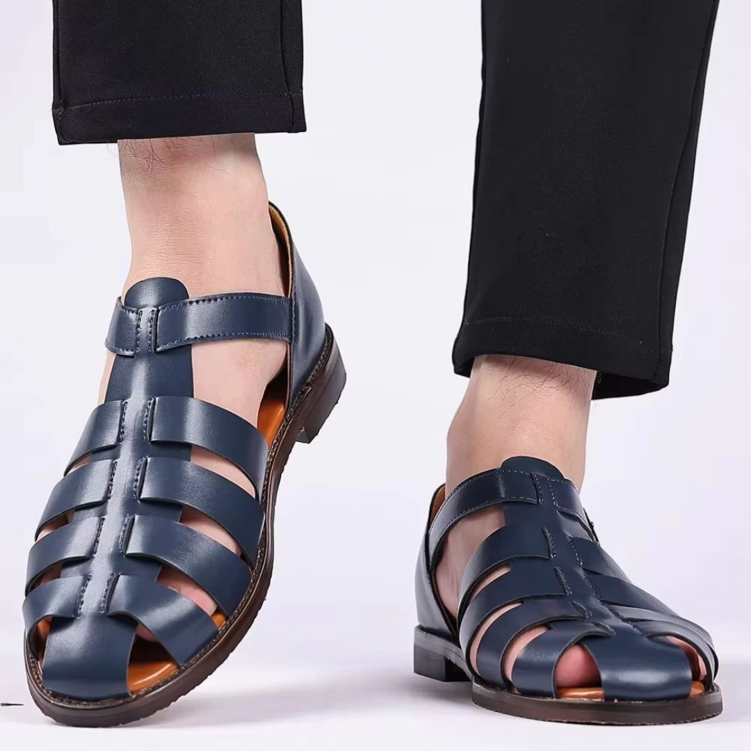 Men's Sandals with Heel
