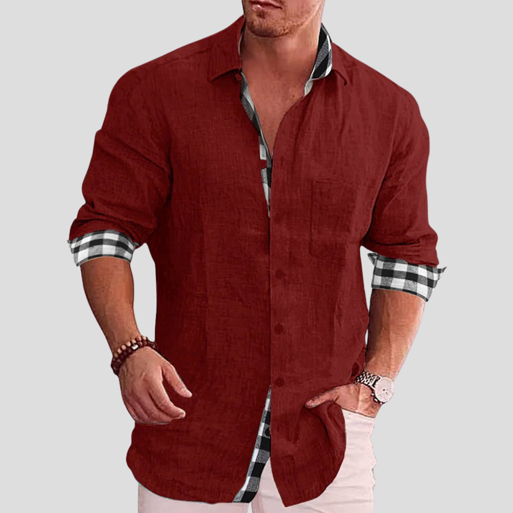Men's Shirt – Everyday Essential with Clean Lines
