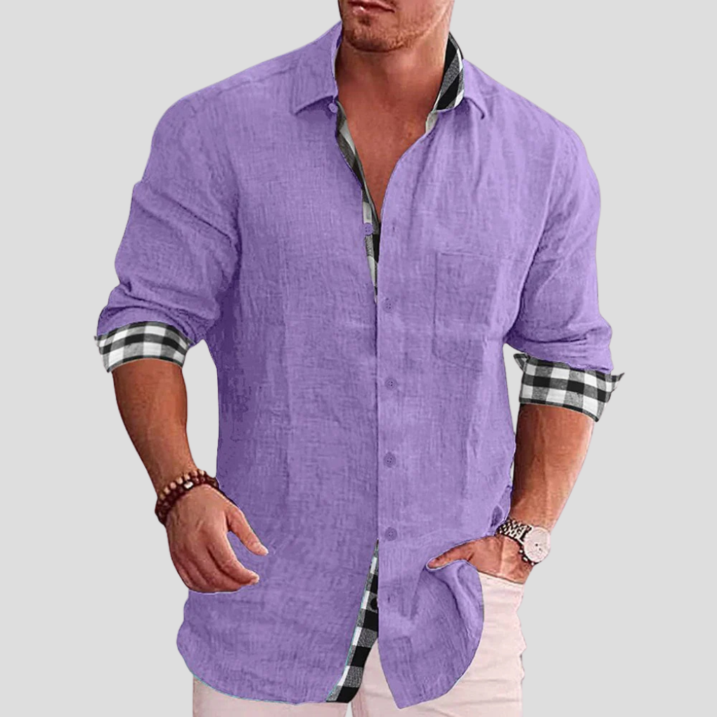 Men's Shirt – Everyday Essential with Clean Lines