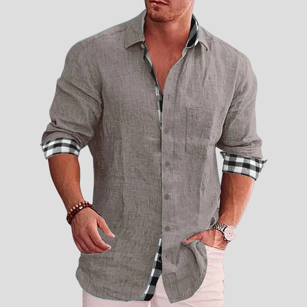 Men's Shirt – Everyday Essential with Clean Lines