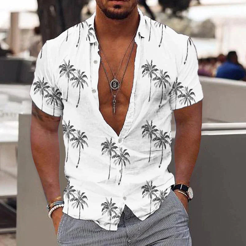 Men's Short-Sleeve Casual Shirt