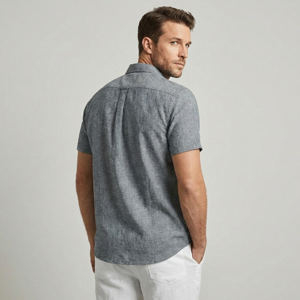 Men's Short-Sleeved Shirt