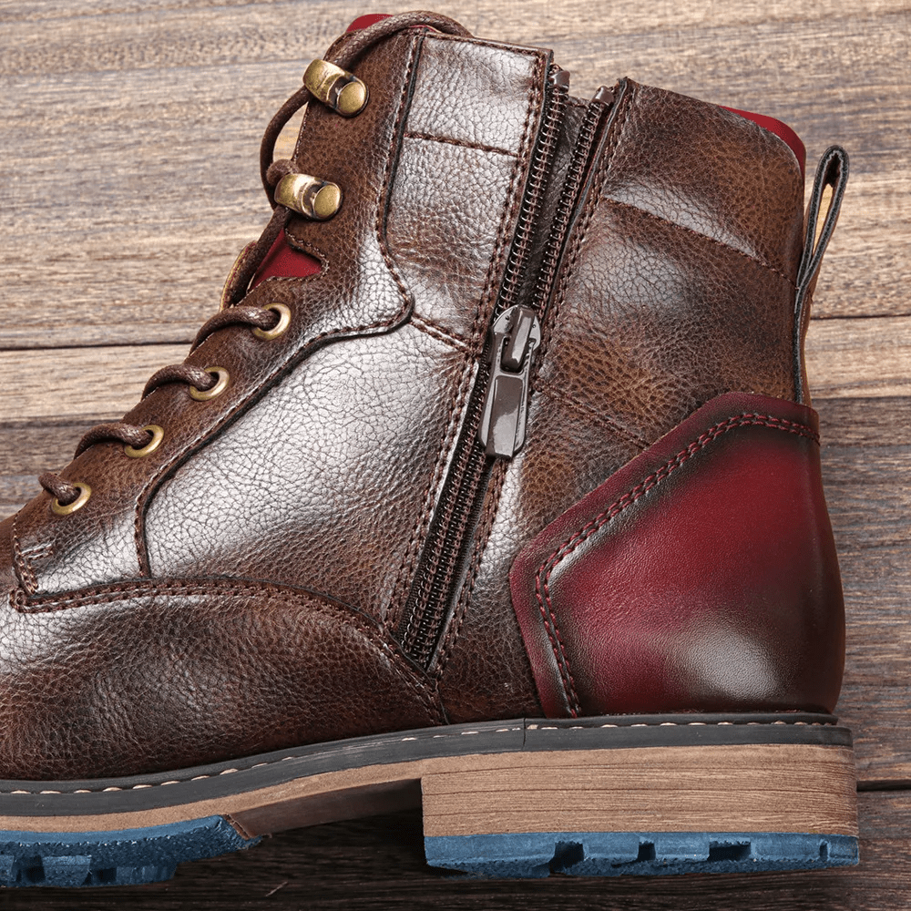 Men's Side-Zip Boots with Non-Slip Sole