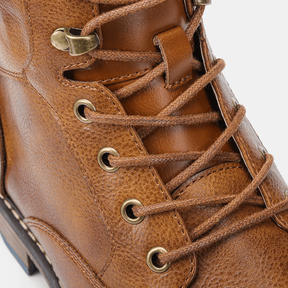 Men's Side-Zip Boots with Non-Slip Sole