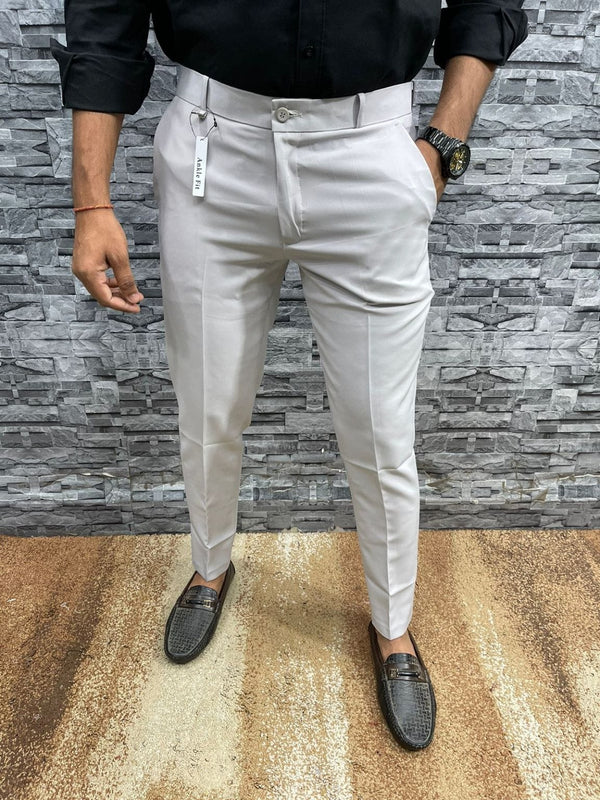 Men's Slim Fit Formal Trousers