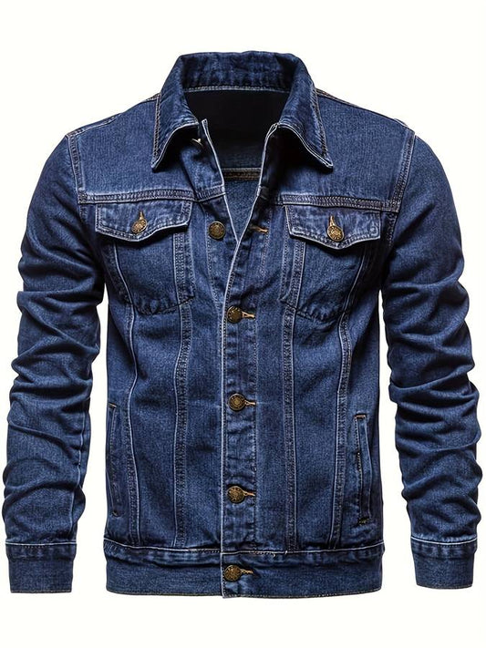 Men's Slim-Fit Jean Jacket