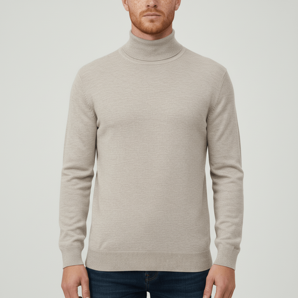 Men's Slim-Fit Turtleneck Sweater