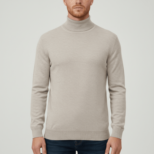 Men's Slim-Fit Turtleneck Sweater