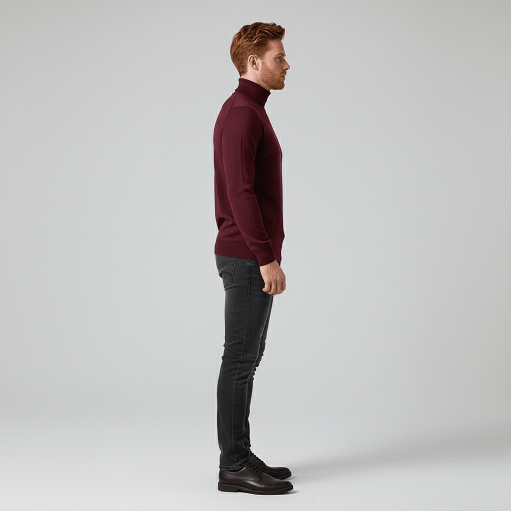 Men's Slim-Fit Turtleneck Sweater