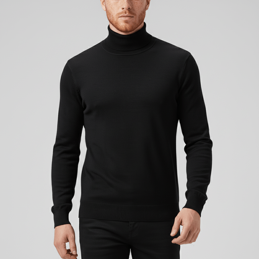 Men's Slim-Fit Turtleneck Sweater
