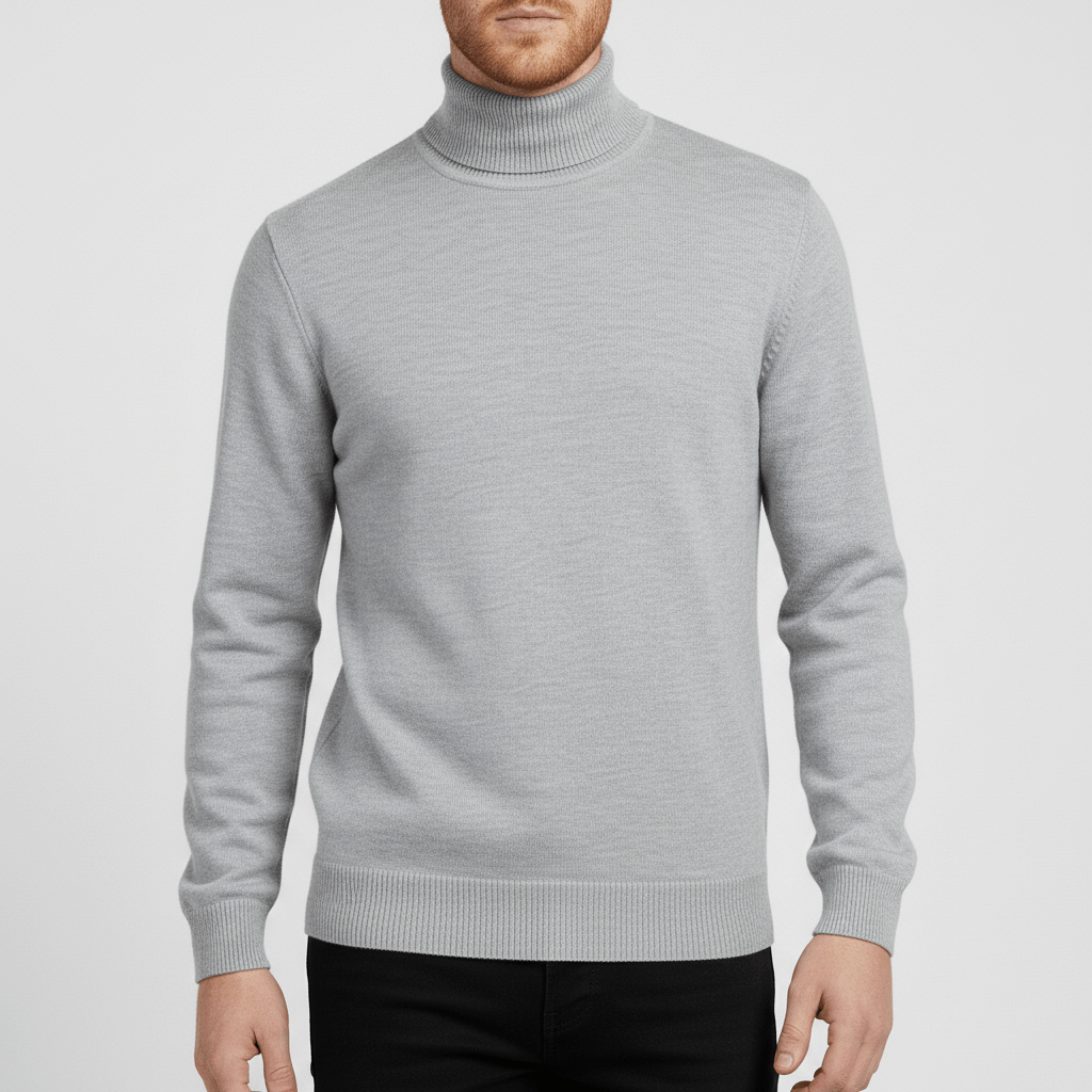 Men's Slim-Fit Turtleneck Sweater
