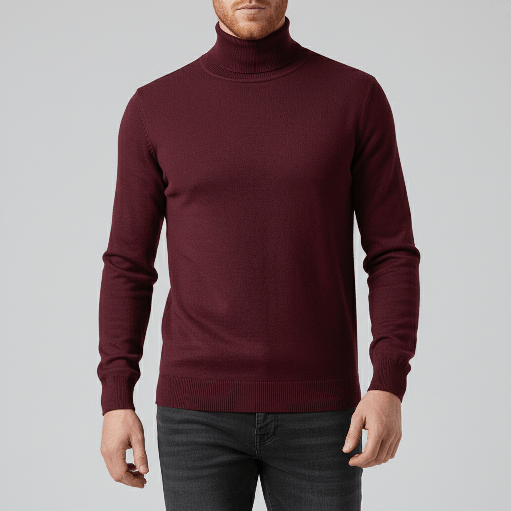 Men's Slim-Fit Turtleneck Sweater