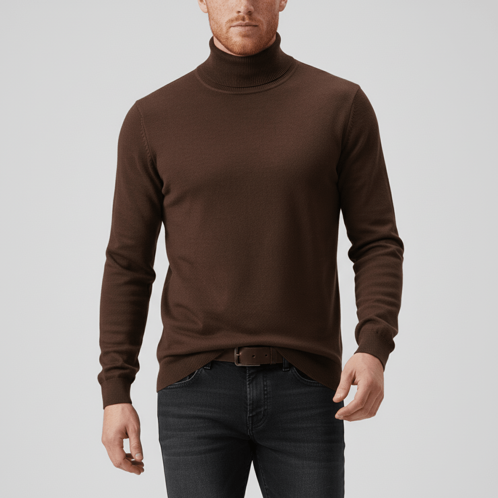 Men's Slim-Fit Turtleneck Sweater