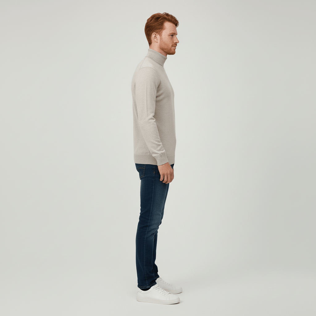 Men's Slim-Fit Turtleneck Sweater