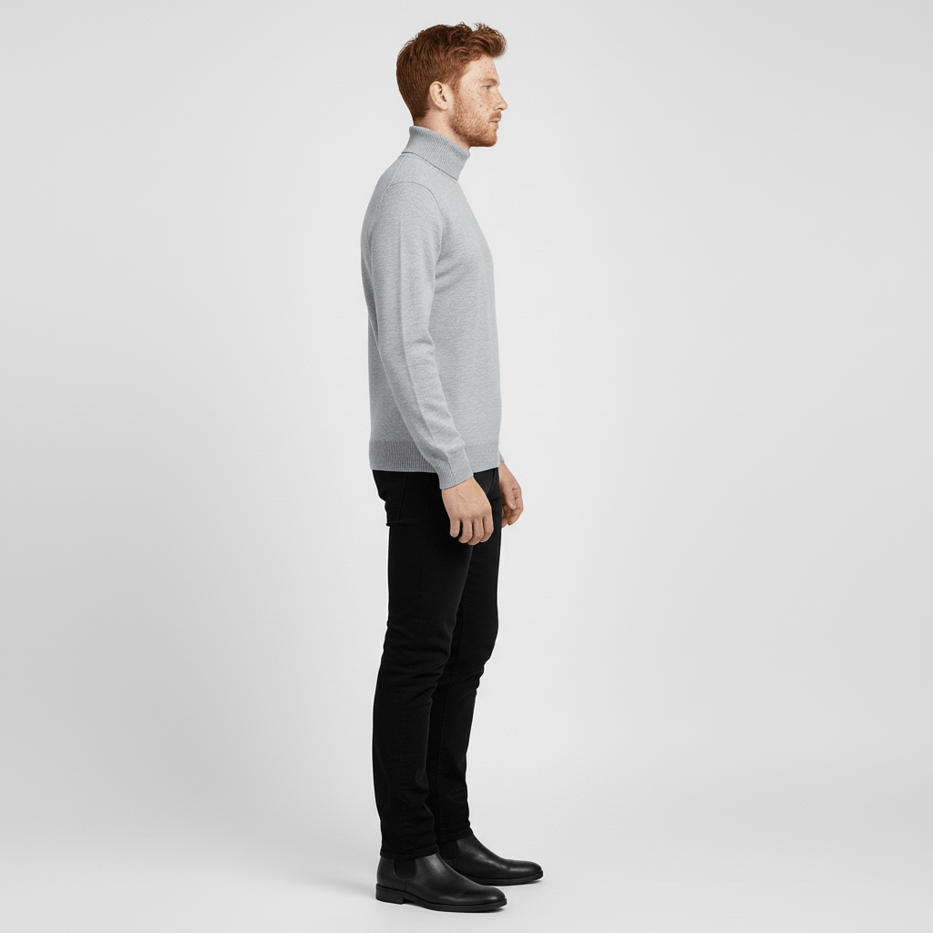 Men's Slim-Fit Turtleneck Sweater