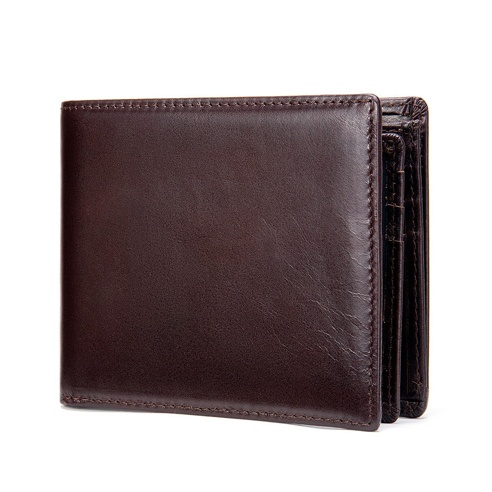 Men's Slim RFID Bifold Wallet