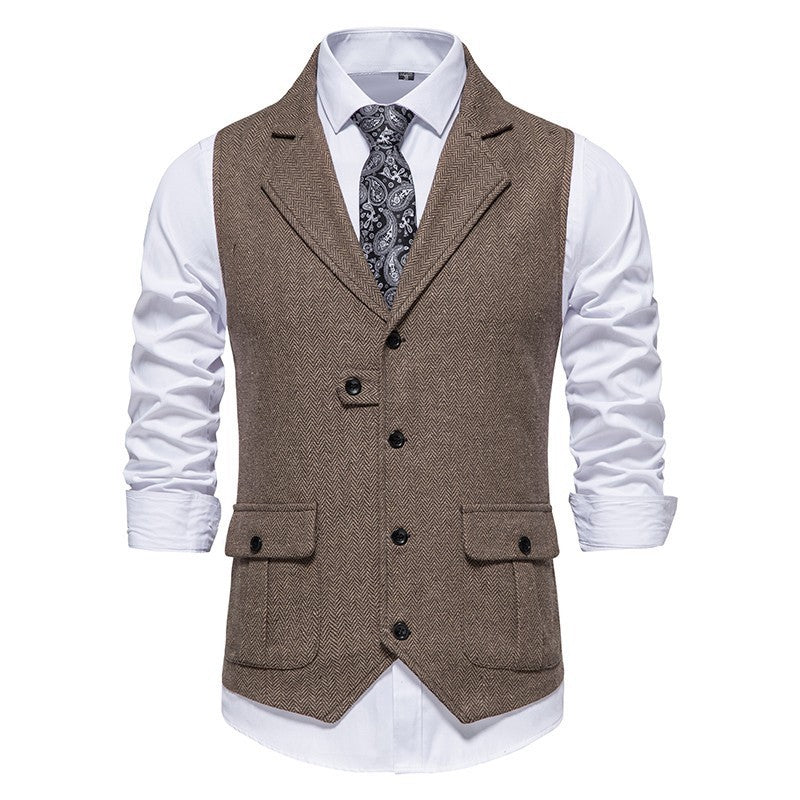 Men's Smart Casual Office Vest