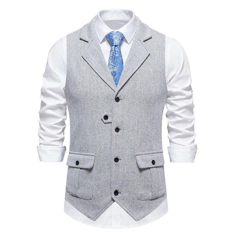 Men's Smart Casual Office Vest