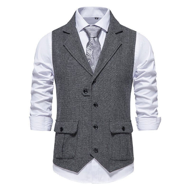 Men's Smart Casual Office Vest