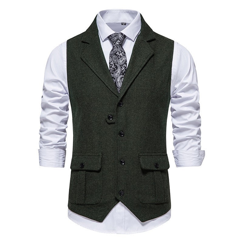 Men's Smart Casual Office Vest
