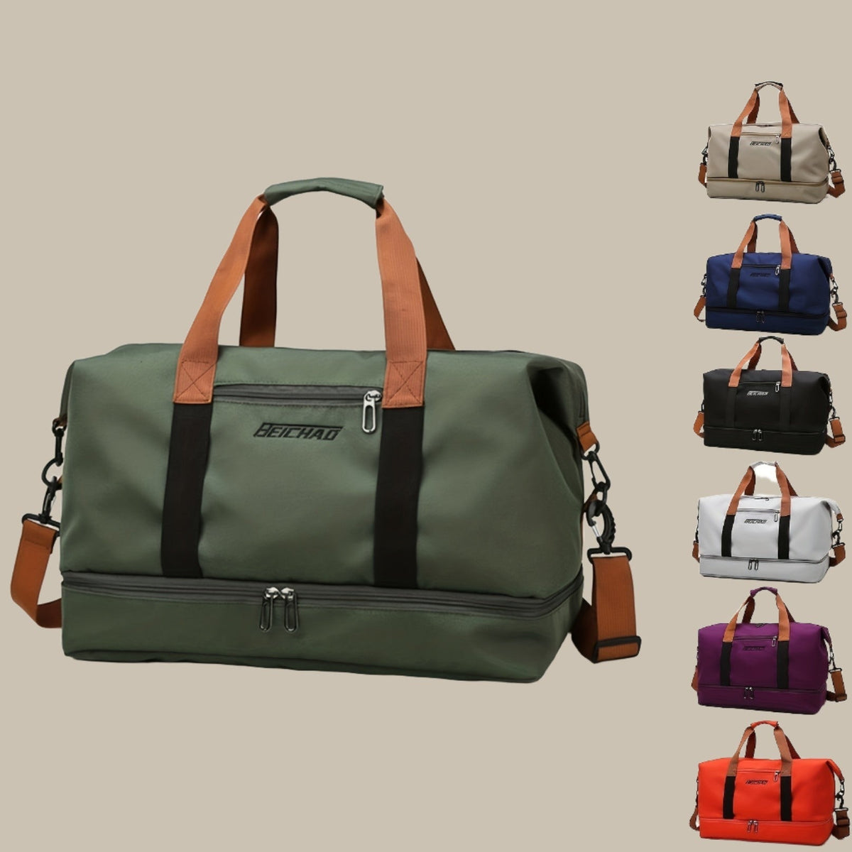 Men's Spacious Stylish Travel Duffle Bag