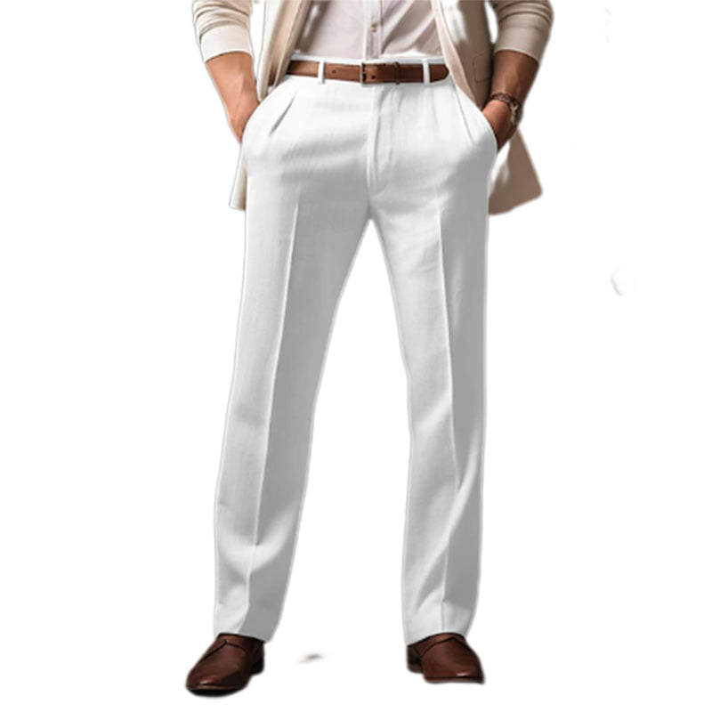 Men's Straight-Leg Casual Pants
