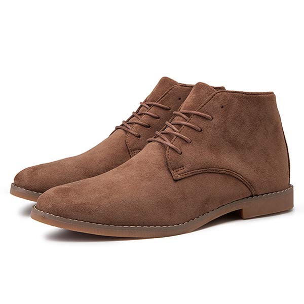 Men's Stylish Lace-Up Ankle Boots