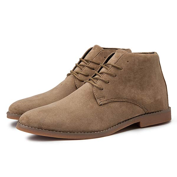 Men's Stylish Lace-Up Ankle Boots