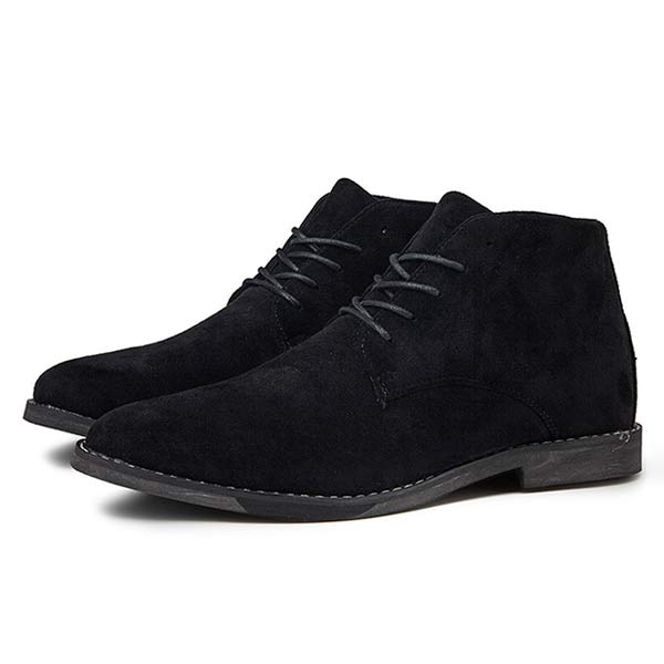 Men's Stylish Lace-Up Ankle Boots