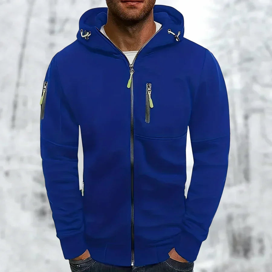 Men's Stylish Zip-Up Hoodie