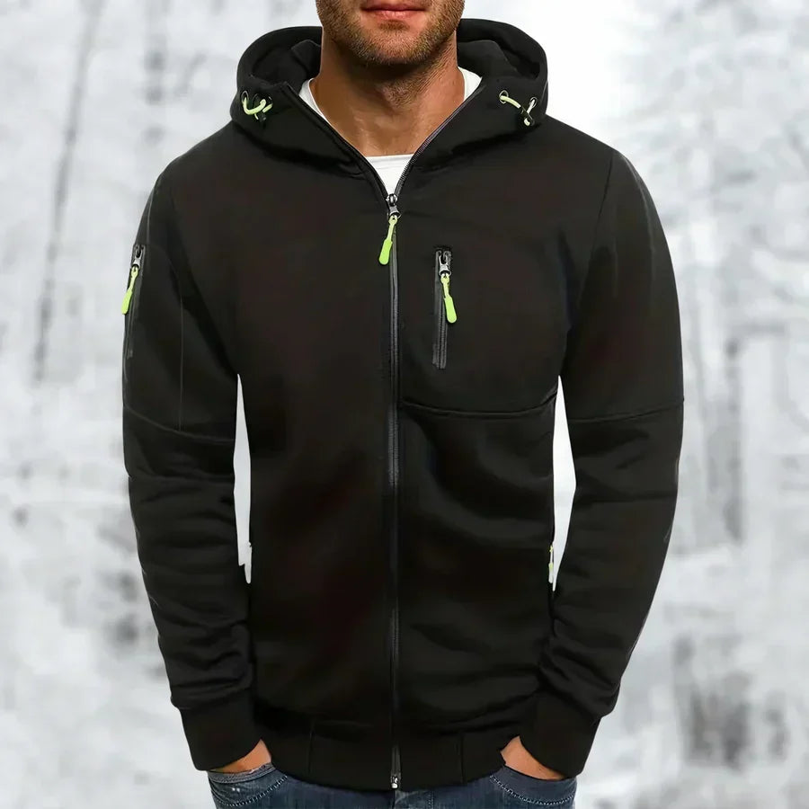 Men's Stylish Zip-Up Hoodie