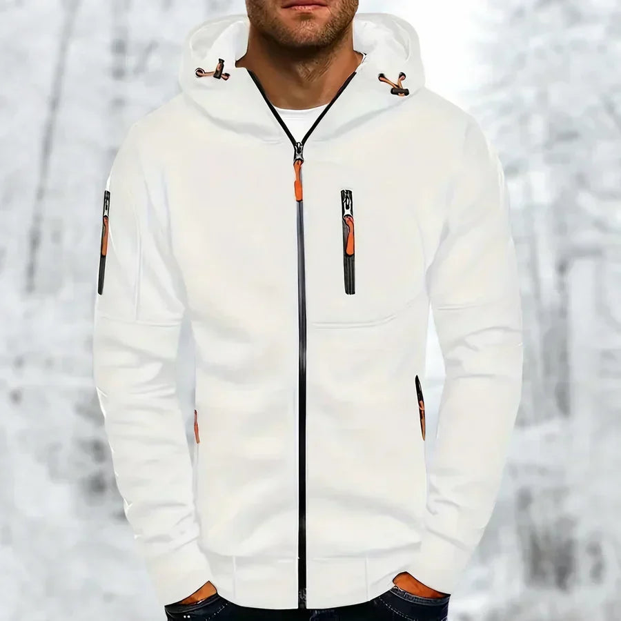 Men's Stylish Zip-Up Hoodie