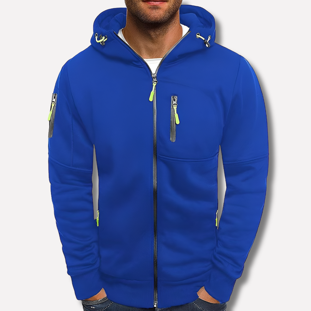 Men's Stylish Zip-Up Hoodie