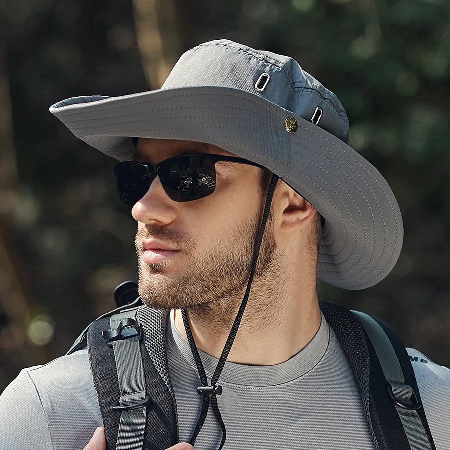 Men's Summer Bucket Hat with UV Protection