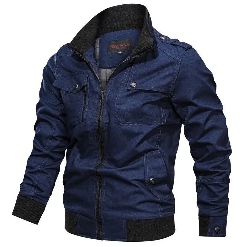 Men's Summer Jacket - Rugged Motorcycle Style | Various Colors