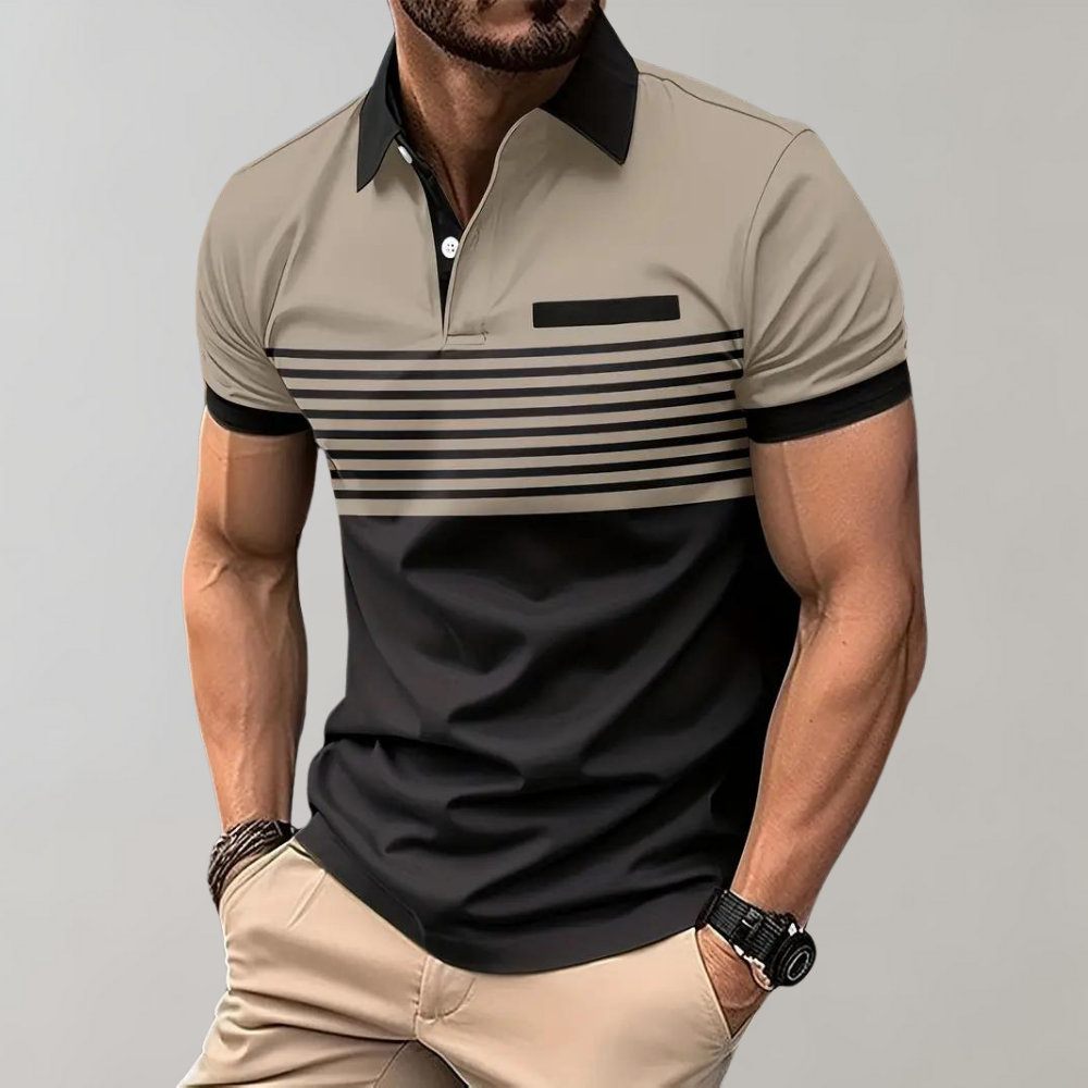 Men's Summer Polo Shirt - Comfortable and Stylish Design