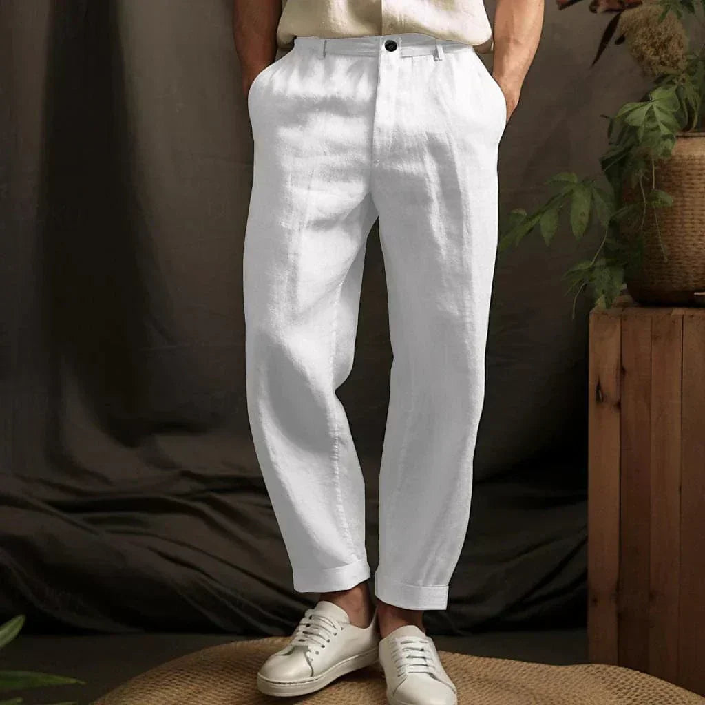Men's Summer Trousers with Pockets