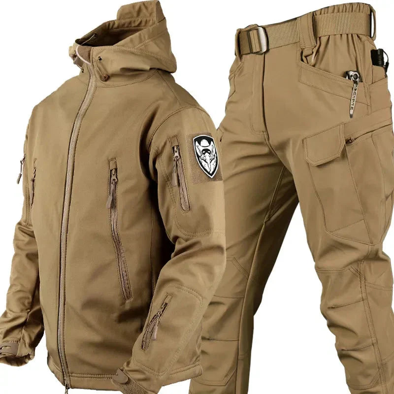 Men's Tactical Outdoor Set with Jacket and Pants