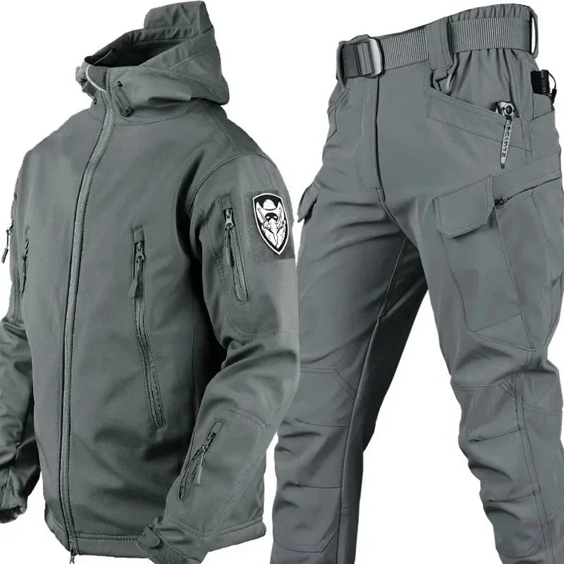 Men's Tactical Outdoor Set with Jacket & Pants