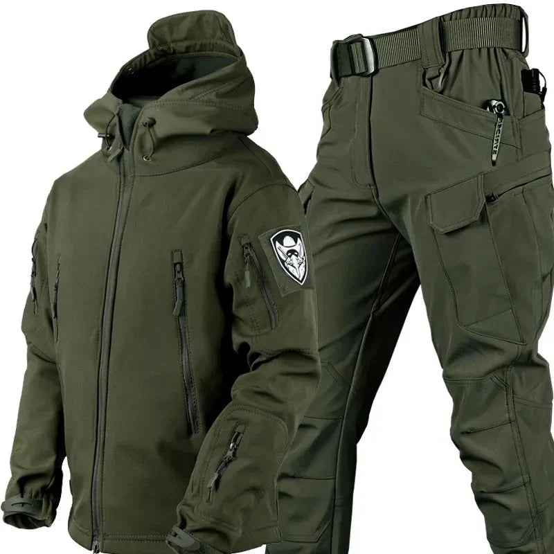 Men's Tactical Outdoor Set with Jacket & Pants