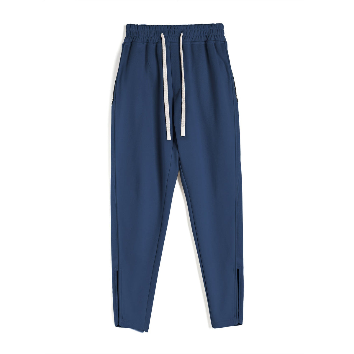 Men's Tapered Track Joggers with Zipper Hems