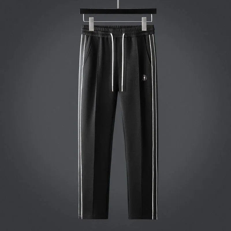 Men's Tracksuit Set with Zip-Up Jacket and Joggers