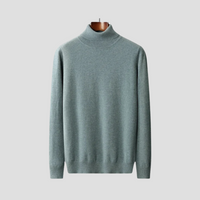 Men's Turtleneck Sweater - Elegant and Comfortable