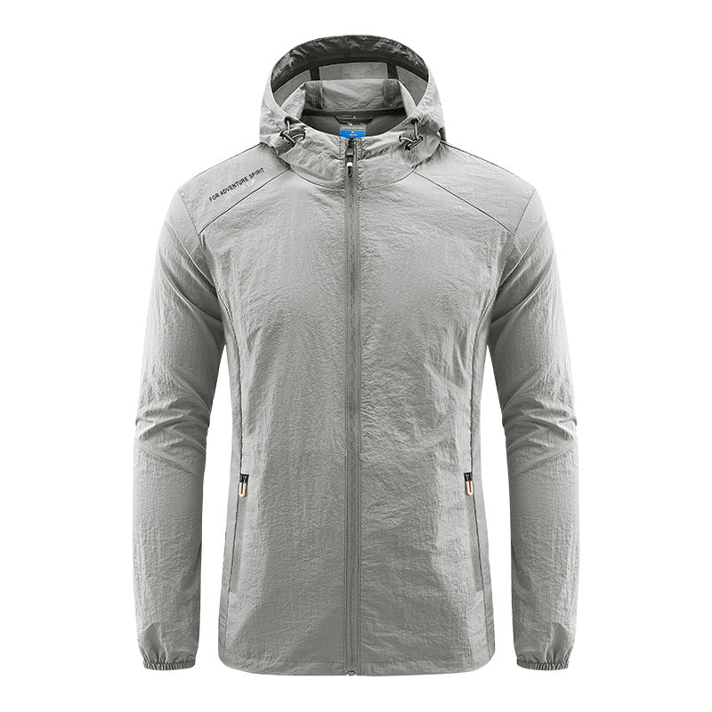 Men's Ultralight Wind- and Sun-Proof Hooded Summer Jacket